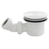 Nuie White Fast Flow Shower Waste