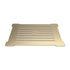 Nuie Square Shower Waste Brushed Brass Top
