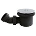 Nuie Black & Chrome Fast Flow Shower Waste