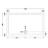 nuie rectangular shower tray 1300 x 800mmtr71028, Nuie, grey, Rectangular Trays, Shower Trays, 2