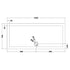 nuie rectangular shower tray 1600 x 700mmtr71051, Nuie, grey, Rectangular Trays, Shower Trays, 2