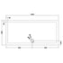 nuie rectangular shower tray 1800 x 800mmtr71073, Nuie, grey, Rectangular Trays, Shower Trays, 2