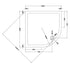 nuie quadrant shower tray 1000 x 1000mmtr71107, Nuie, grey, Quadrant Trays, Shower Trays, 2