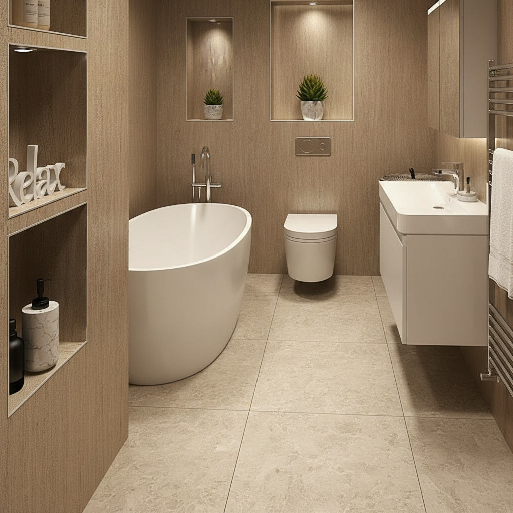 Perform Panel Travertino Wet Wall Panel