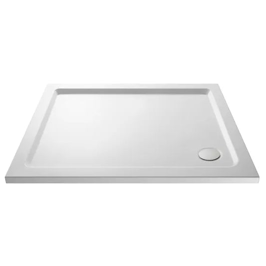 nuie rectangular shower tray 1100 x 760mmntp017, Nuie, white, Rectangular Trays, Shower Trays, 1