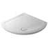 nuie single entry shower tray 914x914mmntp090, Nuie, white, Quadrant Trays, Shower Trays, 1