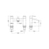 nuie bath shower mixertsi304, Nuie,  Bath Shower Mixer Taps, Bath Taps, Taps, 3