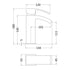 nuie midi mono basin mixertsi305, Nuie,  Basin Taps, Taps, 3