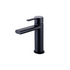 valente basin mixer tap matt black, Alessio, Black Basin Taps, Taps, 1