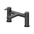 valente bath filler mixer tap matt black, Alessio, Black Bath Taps, Taps, 2