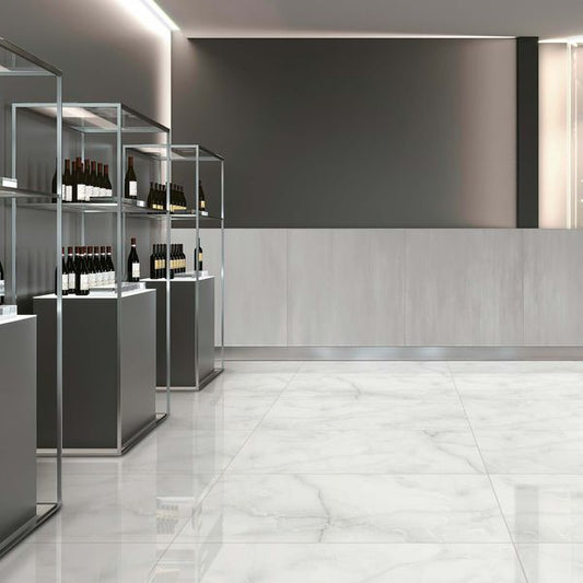 makrana vanilla onyx polished tiles 600x600mm, Floor Tiles, Porcelain Tiles, Wall Tiles, White Tiles, 1