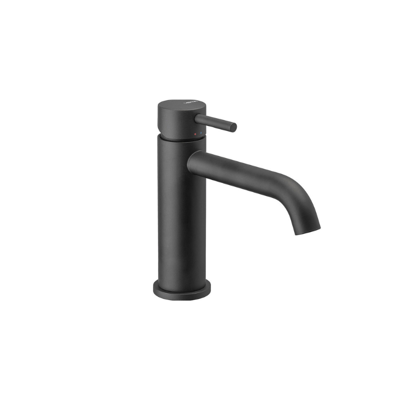 Vema Maira Matt Black Basin Mixer Tap