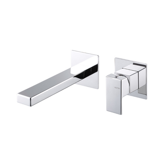 vema lys wall mounted basin mixer tap, Vema, Chrome Basin Taps, Taps, Wall Mounted Basin Taps, 1