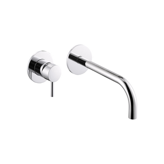 vema maira wall mounted basin mixer tap chrome, Vema, Chrome Basin Taps, Taps, Wall Mounted Basin Taps, 1