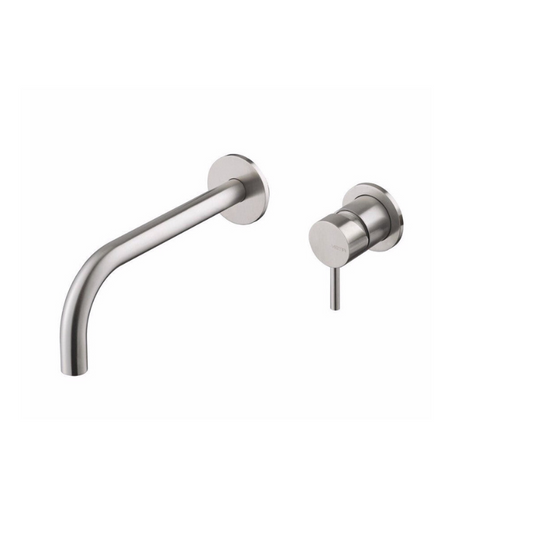 vema tiber wall mounted basin mixer tap st steel, Vema, Stainless Steel Basin Taps, Taps, Wall Mounted Basin Taps, 1