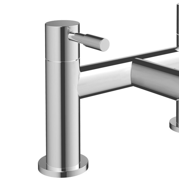 Vito Chrome Bath Filler Mixer Tap