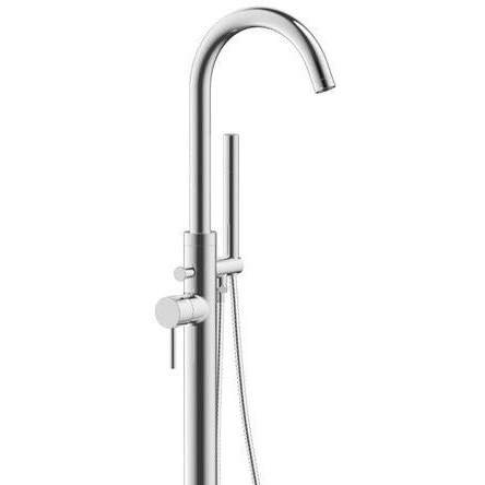 Vito Chrome Freestanding Bath Shower Mixer Kit