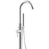 vito chrome freestanding bath shower mixer kit, Alessio, Chrome Bath Taps, Free Standing Bath Taps, Taps, 4