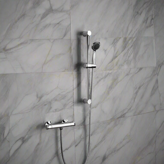 vito low pressure thermostatic bar mixer shower, Alessio, Mixer Showers, Showers, 1