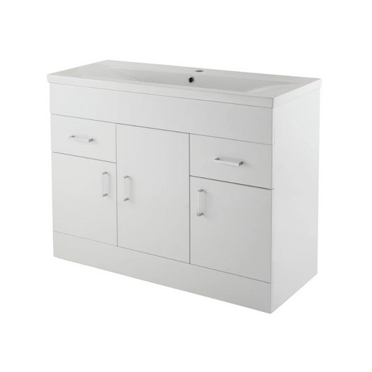 nuie 1000mm floor standing cabinet minimalist basinvtmw1000, Nuie, Sink Vanity Unit, Basin Unit, 1