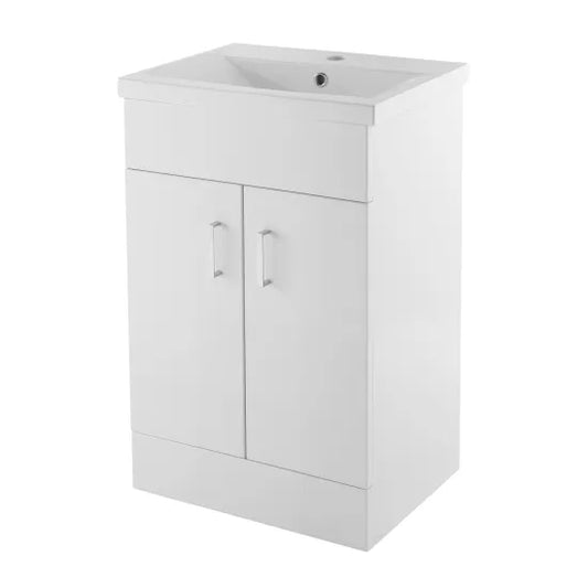 nuie 500mm floor standing cabinet minimalist basinvtmw500, Nuie, Sink Vanity Unit, Basin Unit, 1