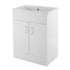 nuie 600mm floor standing cabinet mid edge basinvtmw600e, Nuie, Sink Vanity Unit, Basin Unit, 1