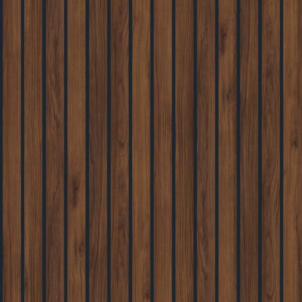 Nature panel - Brown Warmia Walnut (1307) Hydro-Lock T&G 2400x598x11mm