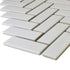 pixel white herringbone gloss 316x277 price per sheet tiles, Floor Tiles, Mosaic  Tiles, Porcelain Tiles, Wall Tiles, White Tiles, 5