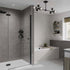 Multipanel Grey Mineral Tile Effect Wet Wall Shower Panel