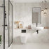 Multipanel White Gypsum Tile Effect Wet Wall Shower Panel