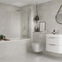 Multipanel White Mineral Tile Effect Wet Wall Shower Panel