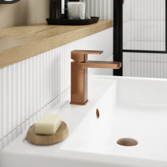 nuie mono basin mixer with push button wastewin1505, Nuie,  Basin Taps, Taps, 1