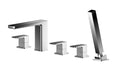 nuie deck mounted 5 tap hole bath shower mixerwin314, Nuie,  Bath Shower Mixer Taps, Taps, 2