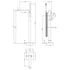 Nuie Freestanding Bath Shower Mixer
