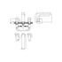 nuie deck mounted 3 tap hole bath fillerwin333, Nuie,  Bath Taps, Taps, 3