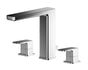 nuie deck mounted 3 tap hole basin mixer with pop up wastewin337, Nuie,  Basin Taps, Taps, 2