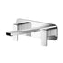 nuie wall mounted 3 tap hole basin mixer with platewin350, Nuie,  Basin Taps, Taps, Wall Mounted Basin Taps, 1