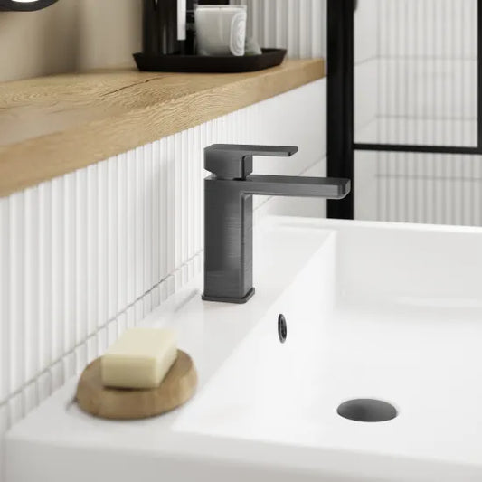 nuie mono basin mixer with push button wastewin705, Nuie,  Basin Taps, Taps, 1