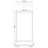 nuie full outer frame wetroom screen 1850x1000x8mmwrfbb1810, Nuie, , Shower Enclosures, Wetroom Screens, 3