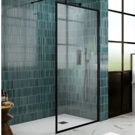 Nuie Full Outer Frame Wetroom Screen 1850x800x8mm