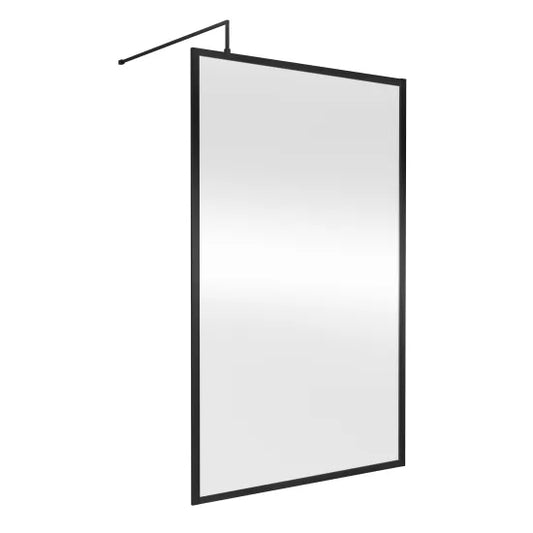 nuie full outer frame wetroom screen 1850x1200x8mmwrfbp1812, Nuie, , Shower Enclosures, Wetroom Screens, 1