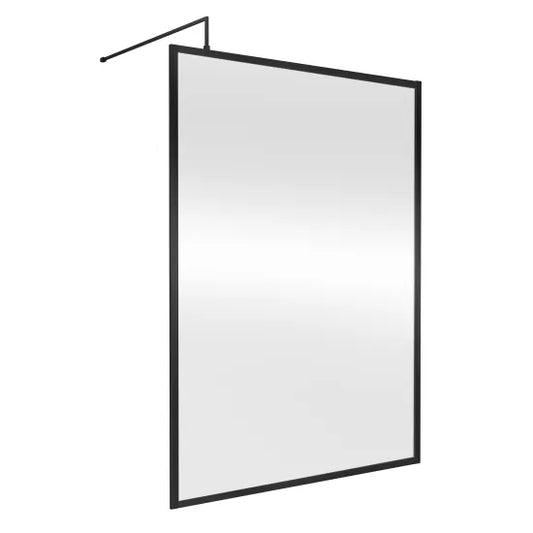 nuie full outer frame wetroom screen 1850x1400x8mmwrfbp1814, Nuie, , Shower Enclosures, Wetroom Screens, 1