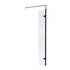 nuie 300mm wetroom swing screenwrsbp030h, Nuie, black, Shower Enclosures, Wetroom Screens, 1