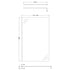nuie 1200mm wetroom screen support barwrsc12, Nuie, chrome, Shower Enclosures, Wetroom Screens, 3