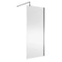 nuie wetroom screen 900x1850x8mm brushed pewterwrscgm090, Nuie, brushed pewter, Shower Enclosures, Wetroom Screens, 1