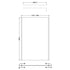 nuie 1200mm outer framed wetroom screen with support barwrscobp12, Nuie, black, Shower Enclosures, Wetroom Screens, 3
