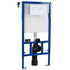 Nuie Dual Flush Concealed Cistern Frame with Square Plate