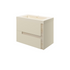 zane 805mm wall hung basin unit co ordinating basin matt cotton oak effect, Alessio, Wall Hung Vanity Unit, 7
