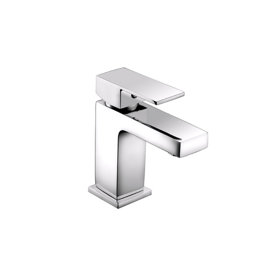 zara chrome mono basin mixer tap waste, Alessio, Chrome Basin Taps, Taps, 1