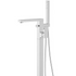 zara freestanding chrome bath shower mixer tap with shower kit, Alessio, Chrome Bath Taps, Free Standing Bath Taps, Taps, 4